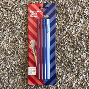 Squeaky Clean Straw - Reusable 4-Pack